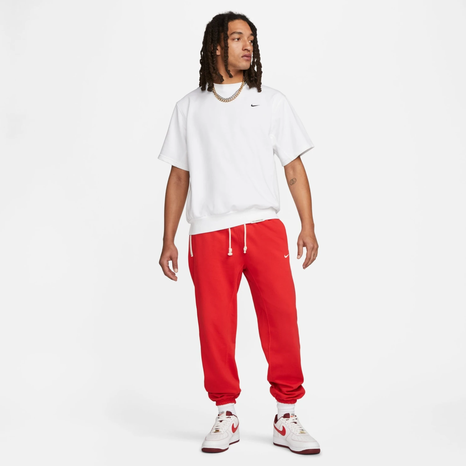 Nike Dri-FIT Standard Issue Tee Herren Kurzarm T-Shirt Weiß – Bild 2