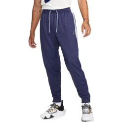 Nike Giannis Lightweight Basketball Pants Herren Trainingshose Blau Weiß