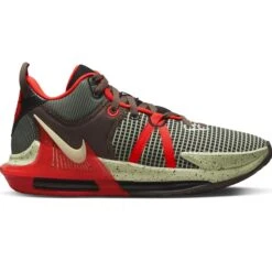 Nike Lebron Witness 7 Herren Basketballschuhe Grün Rot