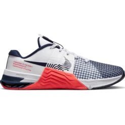 Nike Metcon 8 Herren Fitnessschuhe Weiß Dunkelblau