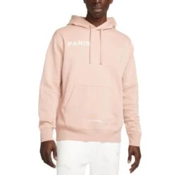 Nike Paris Saint-Germain Club Hoodie Herren Kapuzenpullover Rosa