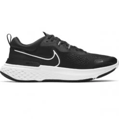 Nike React Miler 2 Herren Laufschuh Schwarz Weiß