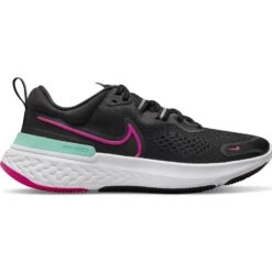 Nike React Miler 2 Damen Laufschuhe Schwarz Pink
