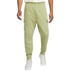 Nike Sportswear Club Fleece Cargo Pants Herren Jogginghose Hellgrün
