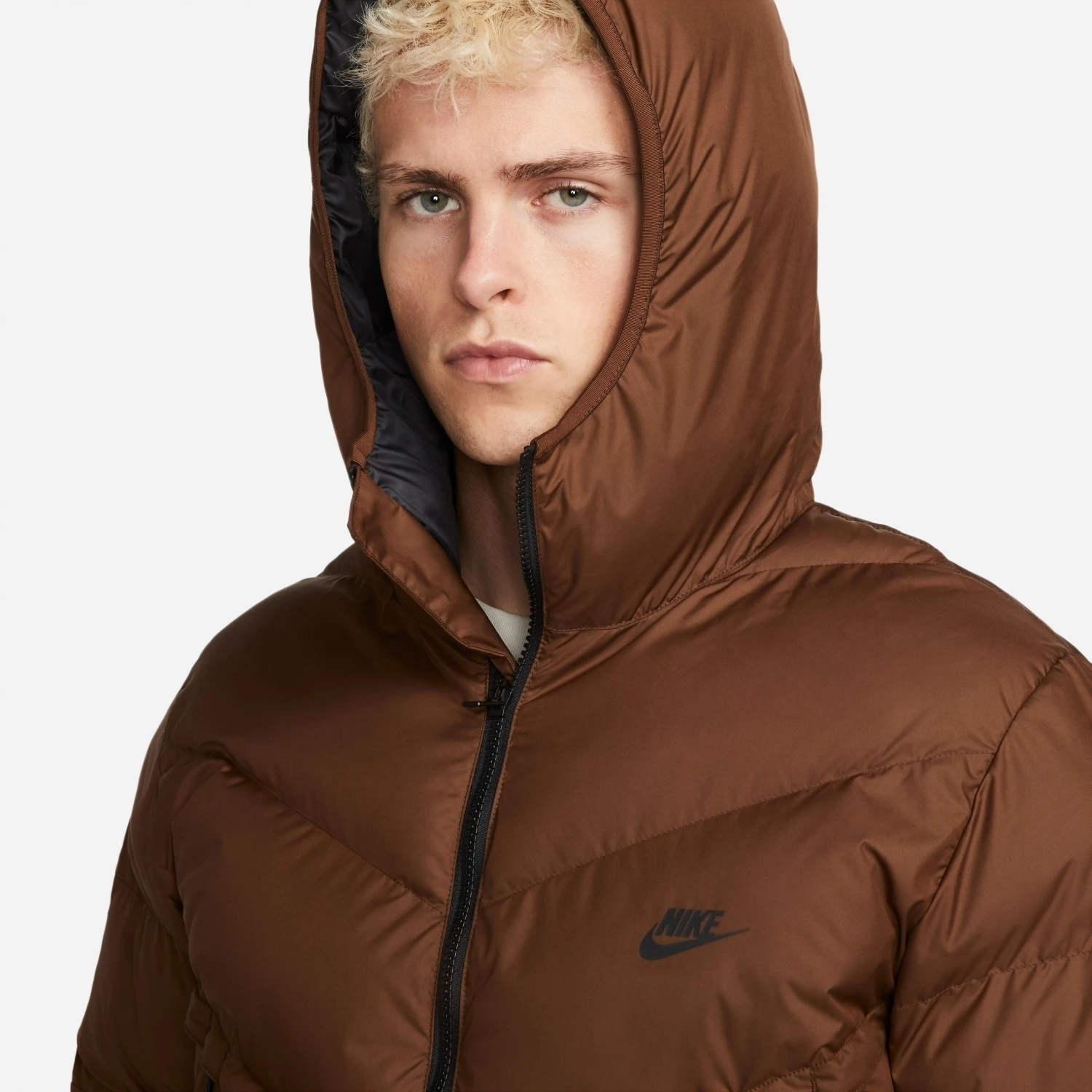 Nike Sportswear Storm-FIT Windrunner Jacket Herren Winterjacke Braun – Bild 4