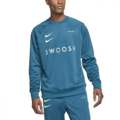 Nike Sportswear Swoosh Crew Herren Sweatshirt Blau