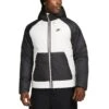 Nike Sportswear Therma-FIT Legacy Jacket Herren Winterjacke Dunkelgrau Weiß