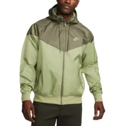 Nike Sportswear Windrunner Jacket Herren Windbreaker Grün Oliv