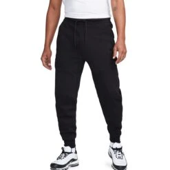 Nike Tech Fleece Graphic Jogger Pants Herren Jogginghose Schwarz