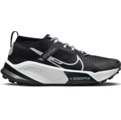 Nike ZoomX Zegama Herren Trail-Runningschuhe Schwarz Weiß