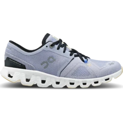 ON Running Cloud X 3 Damen Laufschuhe Neutral Hellblau Weiß