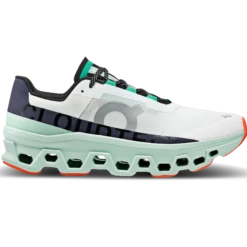 On Running Cloudmonster 1 Herren Laufschuhe Neutral Weiß Hellgrün