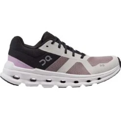 On Running Cloudrunner Damen Laufschuhe Stabil Schwarz Lila