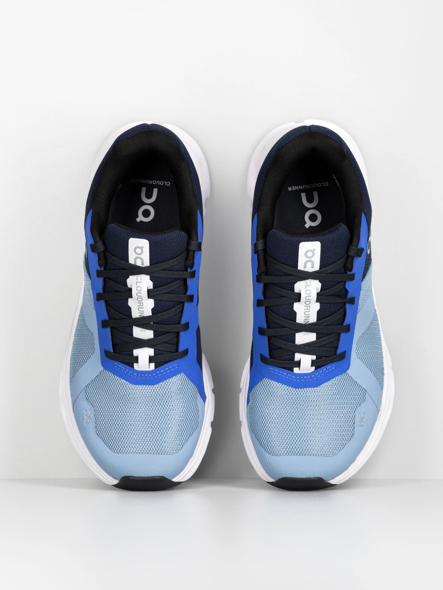 ON Running Cloudrunner Damen Laufschuhe Stabil Blau Weiß – Bild 4