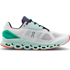 ON Running Cloudstratus 2 Damen Laufschuhe Neutral Weiß Hellgrün