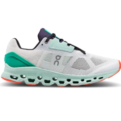 ON Running Cloudstratus 2 Herren Laufschuhe Neutral Hellgrün Weiß Orange