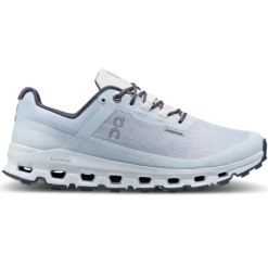 ON Running Cloudvista Waterproof Damen Trail-Runningschuhe Hellblau Grau