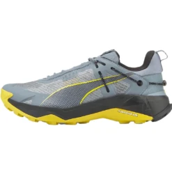 Puma Explore Nitro GTX Herren Trail-Runningschuhe Grau Gelb Schwarz