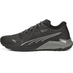 Puma Fast-Trac Nitro GTX Herren Laufschuhe Neutral Schwarz Silber