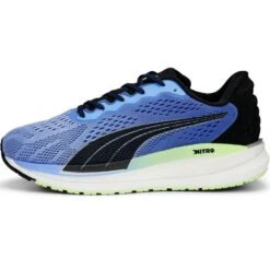 Puma Magnify Nitro Surge Damen Laufschuhe Neutral Blau Schwarz