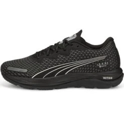 Puma Velocity Nitro 2 GTX Herren Laufschuhe Neutral Schwarz Silber