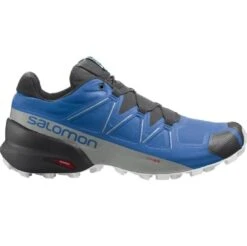 Salomon Speedcross 5 Herren Trail-Runningschuhe Blau Schwarz