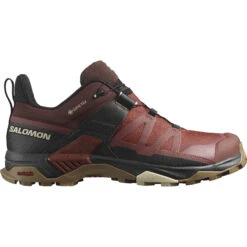 Salomon X Ultra 4 GTX Herren Outdoorschuhe Dunkelrot Schwarz