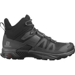 Salomon X Ultra 4 Mid GTX Herren Outdoorschuh Schwarz Grau