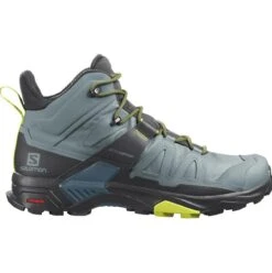 Salomon X Ultra 4 Mid GTX Herren Outdoorschuhe Türkis Schwarz