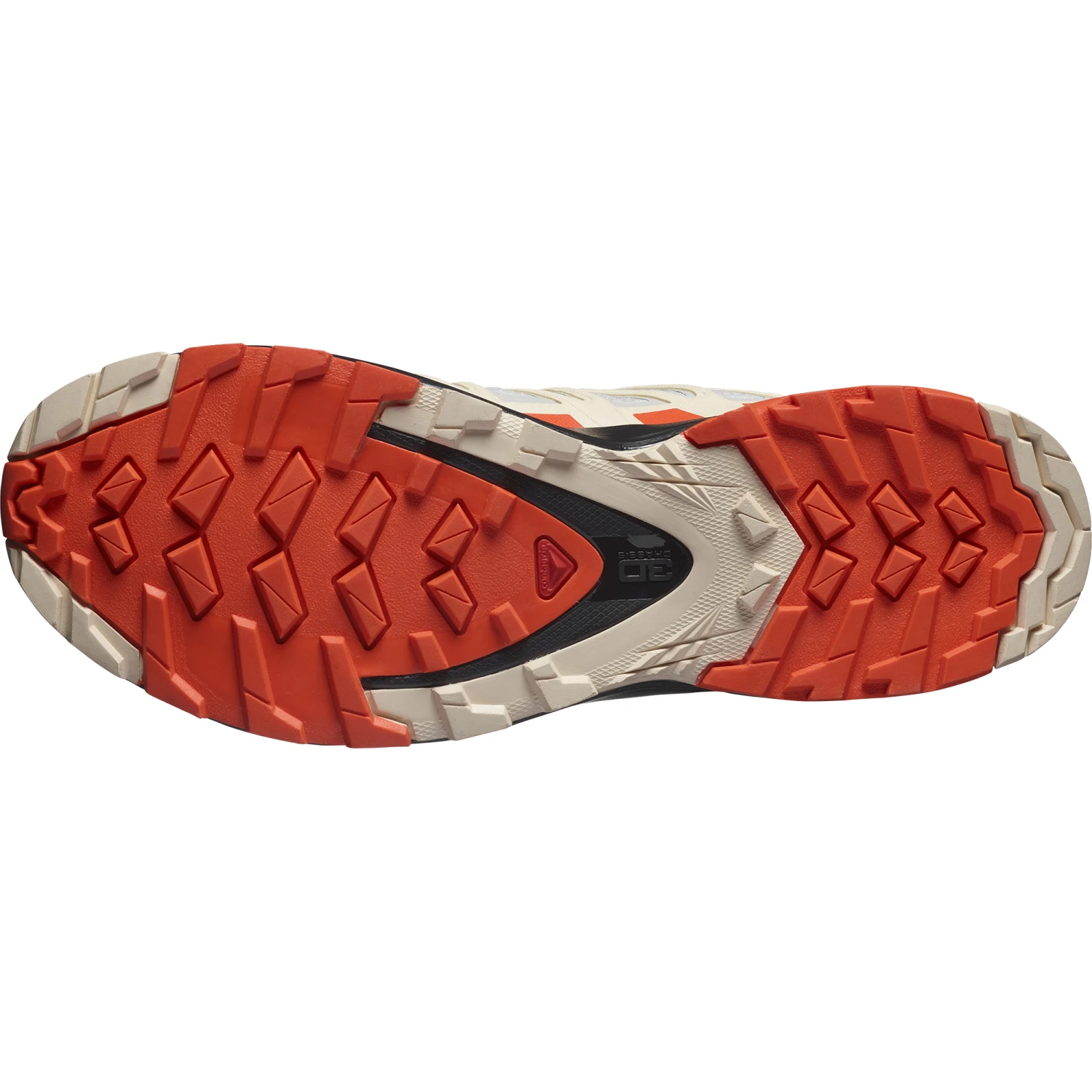 Salomon XA PRO 3D V8 GTX Damen Trail-Runningschuhe Weiß Beige Orange – Bild 6