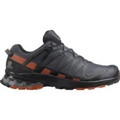 Salomon XA Pro 3D V8 GTX Wide (Weit) Herren Trail-Runningschuhe Braun Grau