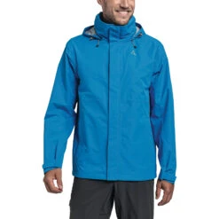 Schöffel Gmund Jacket Herren Outdoor Regenjacke Blau