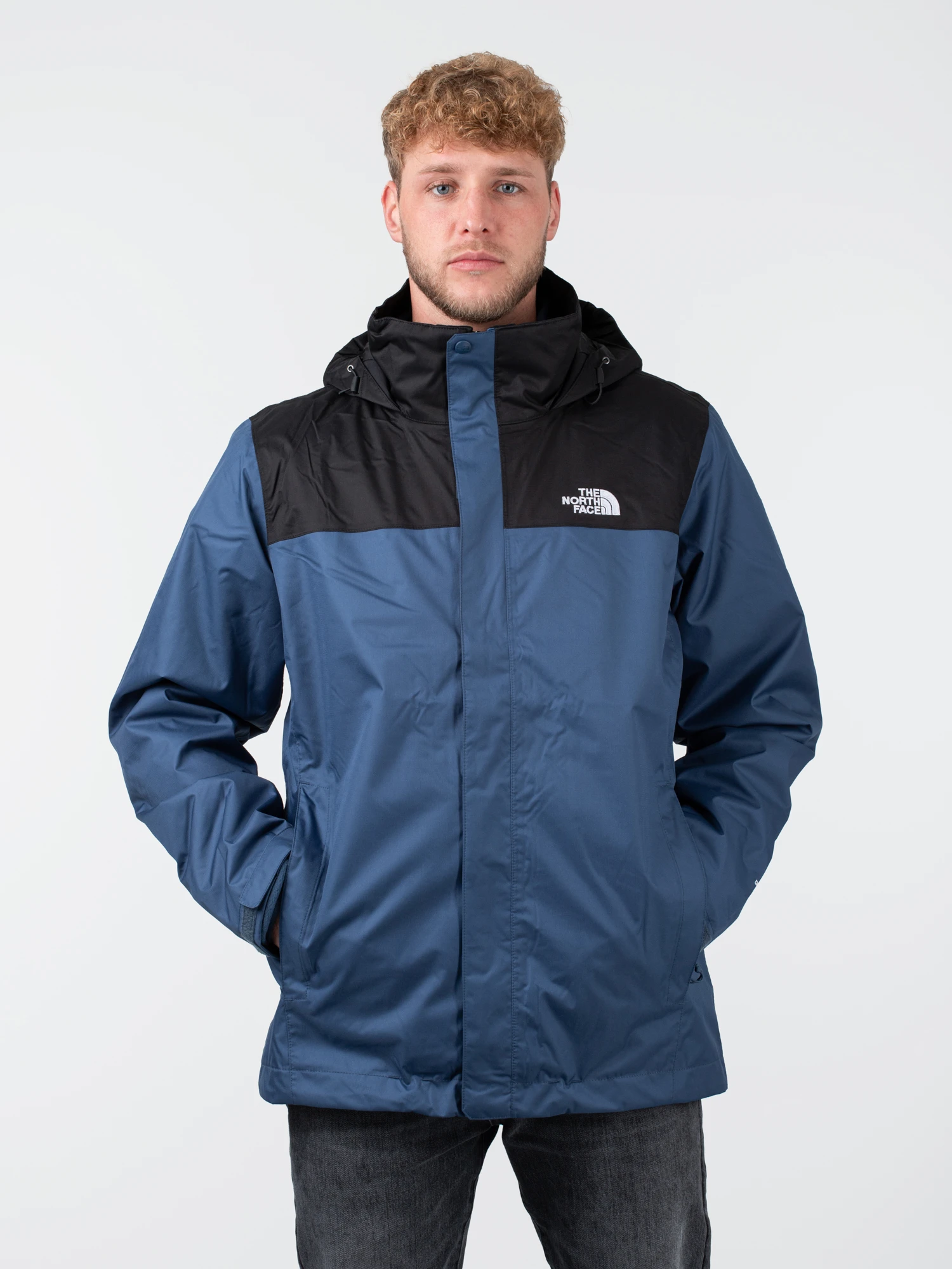The North Face Evolve II Triclimate Jacket Herren Doppeljacke Blau Schwarz – Bild 3