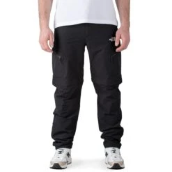 The North Face Exploration Convertible Regular Tapered Pants Herren Outdoorhose Schwarz