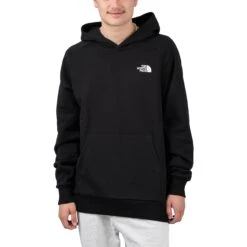 The North Face Raglan Redbox Hoodie Herren Kapuzenpullover Schwarz