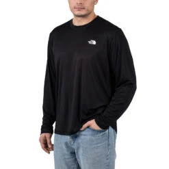The North Face Reaxion Amp Crew Herren Sweatshirt Schwarz