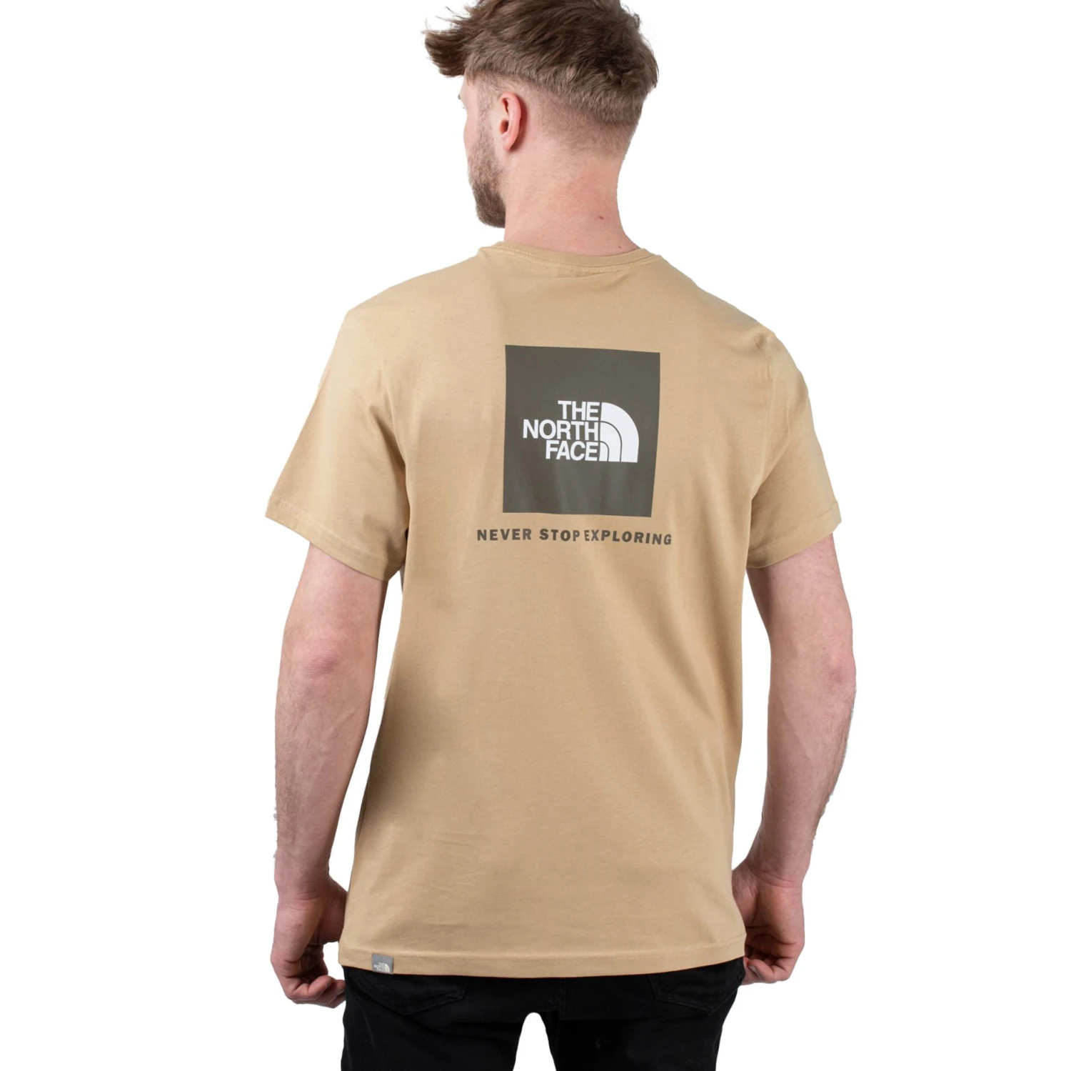 The North Face S/S Redbox Tee Herren Freizeit T-Shirt Braun