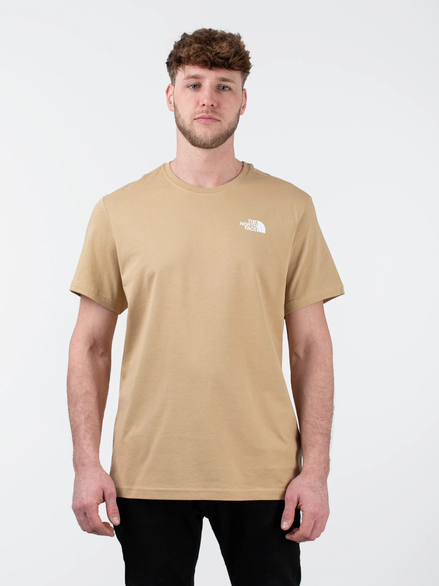 The North Face S/S Redbox Tee Herren Freizeit T-Shirt Braun – Bild 2