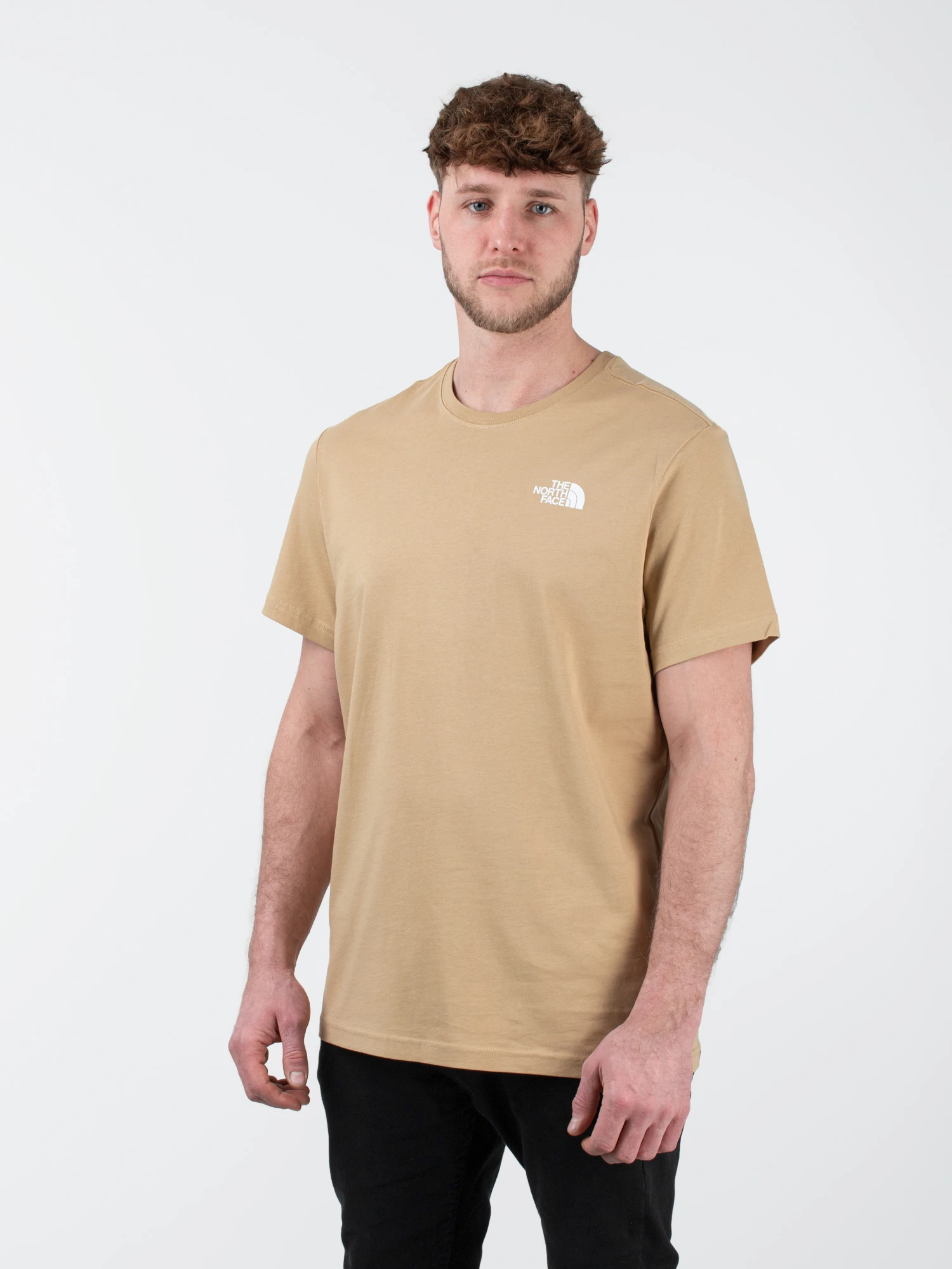 The North Face S/S Redbox Tee Herren Freizeit T-Shirt Braun – Bild 3