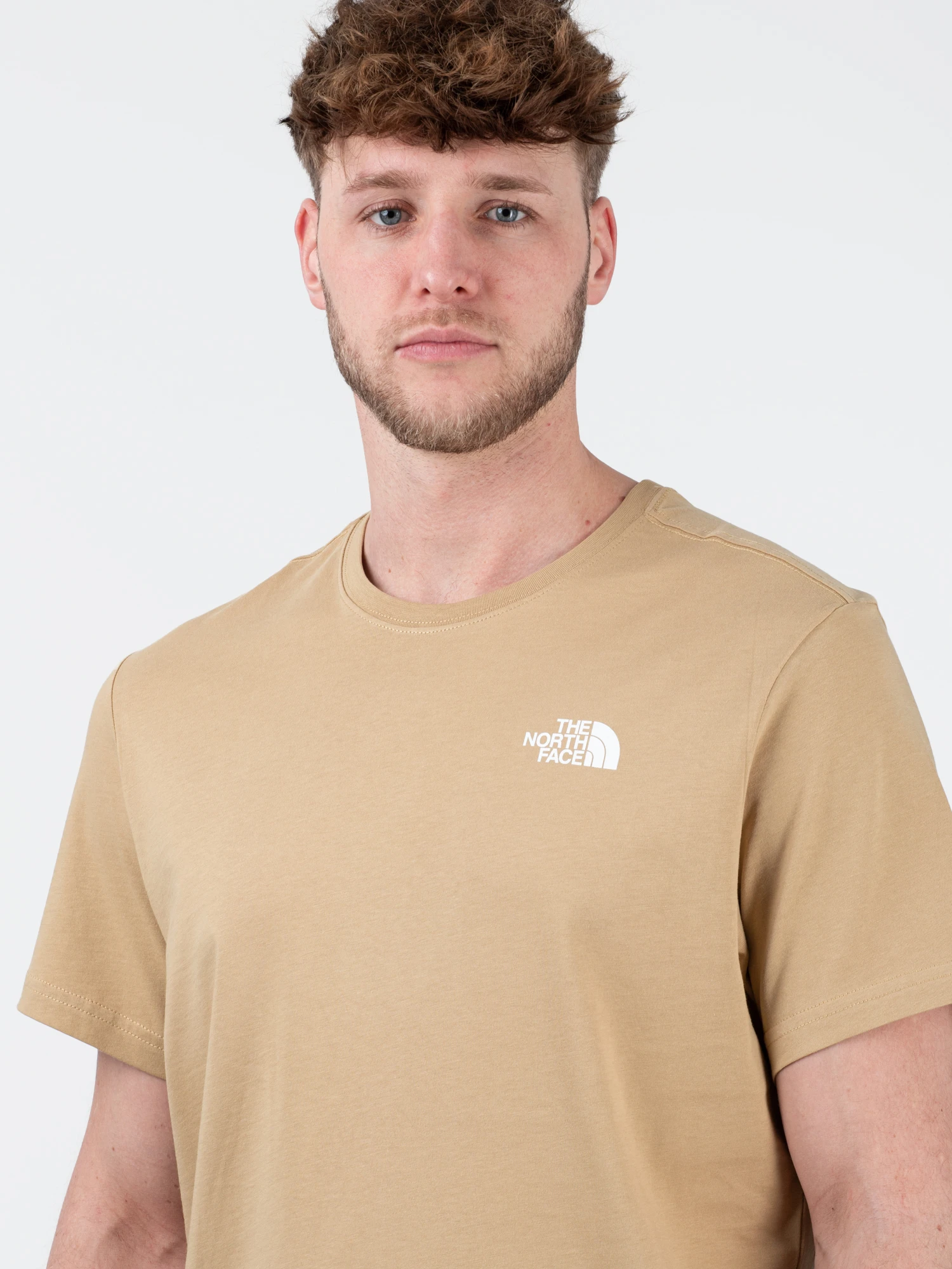 The North Face S/S Redbox Tee Herren Freizeit T-Shirt Braun – Bild 4